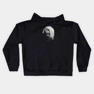 Poppy Concrete Portrait 2 Kids Hoodie